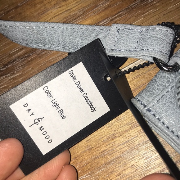 Day and Mood Leather Dover Crossbody Bag NEW - Picture 7 of 8